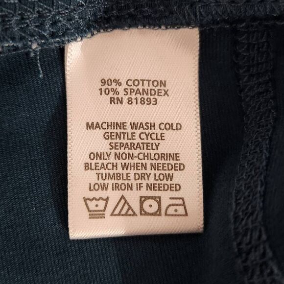 D&Co. Active Teal Cropped Leggings Size Medium - Picture 6 of 7